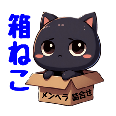 Cute cat in a box Ver.2