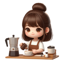 3D Coffee seller