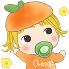 Orange the girl 25 - I am a baby orange!