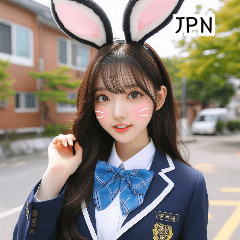 JPN 29 years old school uniform cosplay