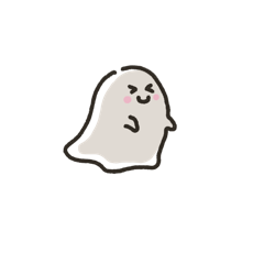 Cute ghost daily kawaii