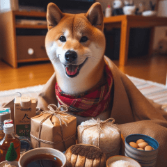 A Day Life  cute Shiba Inu dog
