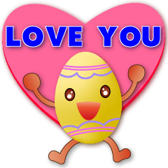 colorful egg-practical Speech balloon