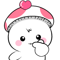 Lovely Mushroom 6 : Animated Stickers