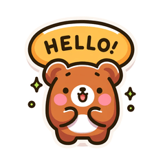Bear Fun Stickers