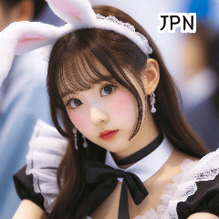 JPN 27 year old rabbit maid