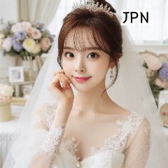 JPN 22 year old wedding girl