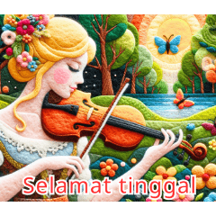Melodic Felt Violin:Indonesian