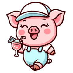 Kawaii Cute Pig