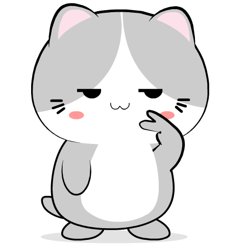 Baby Grey Cat 4 : Pop-up stickers