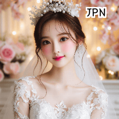 JPN 25 year old wedding girl
