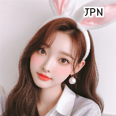 JPN 23 year old rabbit beauty