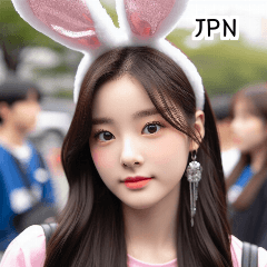 JPN 24 year old rabbit beauty