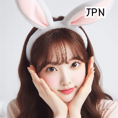 JPN 22 years old rabbit cosplay
