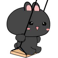 Black Rabbit : Pop-up stickers