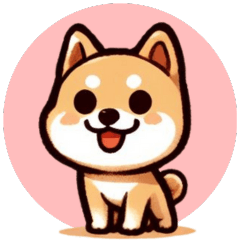 Happy Shiba Inu Stickers: Everyday Cheer