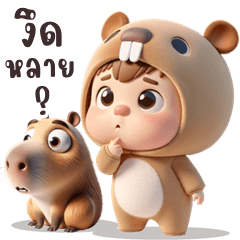 Funny capybara (E-San)