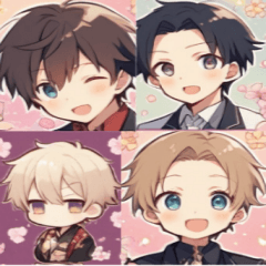 Cherry Blossoms and Boys