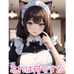 Anime Cat-eared Girl (daily language)