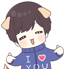 すりすり甘える♡わんこジャージくん