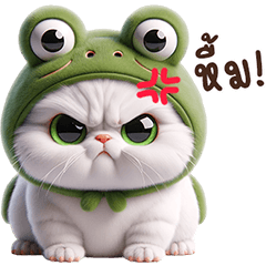 Meaw Frog So cute