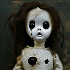 pop-up Ghost cursed doll Ghost horror