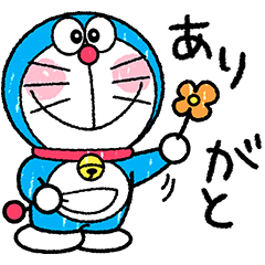 Doraemon S Crayon Stickers Line Stickers Line Store Doraemon S Crayon Stickers Line Stickers Line Store