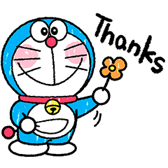 Doraemon's Crayon Stickers