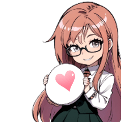 Japan Fukui Shoujo Sticker-2