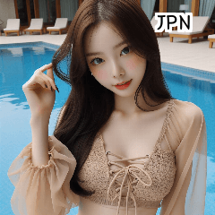 JPN swimsuit beauty