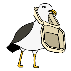 Seagull sticker1