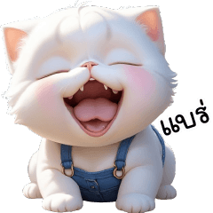 Cat Cute Overall