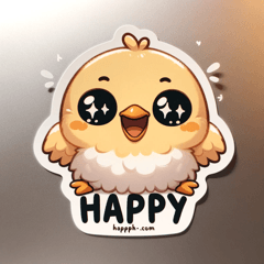 元気なひよこ!