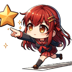 Red-Haired Chibi High School Life