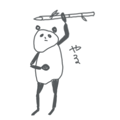 Panda stickers in jp