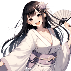 beautiful kimono woman_2