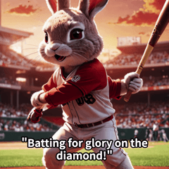 Rabbit's Baseball Journey