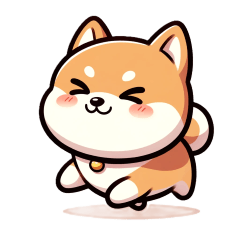 cute chibi character dog_1