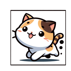 cute chibi character cat_1