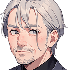 Stickers for handsome old men 5