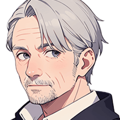 Stickers for handsome old men 8