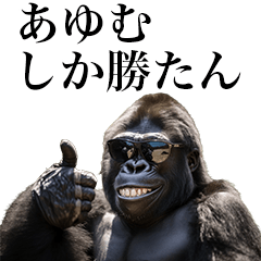 [Ayumu] Funny Gorilla stamps to send