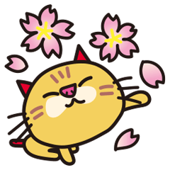 春❤︎ぶちゃ猫スタンプ