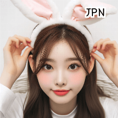 JPN 25 year old rabbit girl