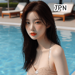 JPN 20 year old swimsuit beauty