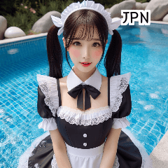 JPN cute maid