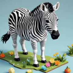 Keanggunan Zebra