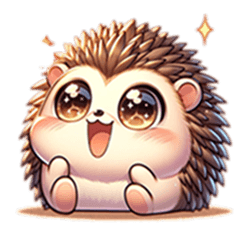 Shy Little Hedgehog