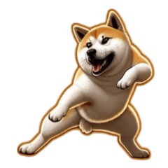 The fierce Akita dog every day