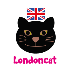 Londoncat official Line stickers